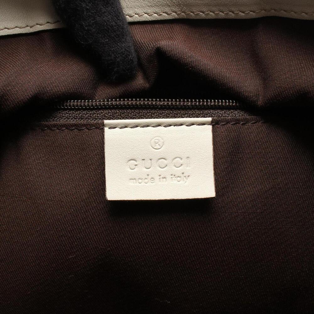 GUCCI Brown Leather Shoulder Bag - Picture 4 of 9